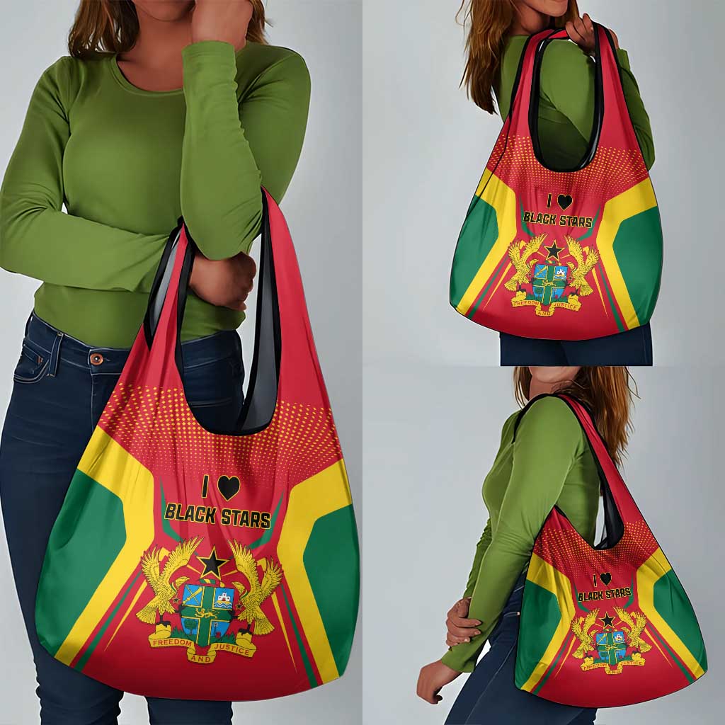 Support the Black Stars - Ghana Football Grocery Bag