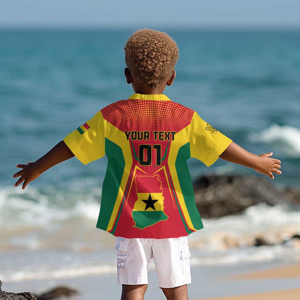 Support the Black Stars - Ghana Football Kid Hawaiian Shirt