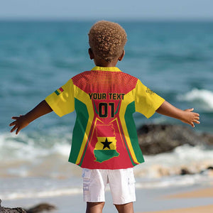 Support the Black Stars - Ghana Football Kid Hawaiian Shirt