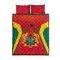 Support the Black Stars - Ghana Football Quilt Bed Set