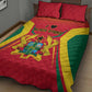 Support the Black Stars - Ghana Football Quilt Bed Set