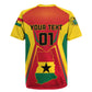 Support the Black Stars - Ghana Football Rugby Jersey
