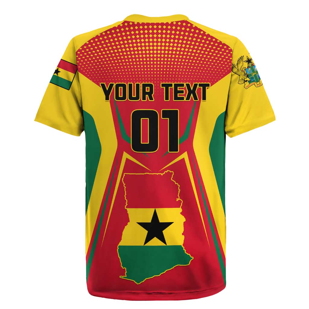 Support the Black Stars - Ghana Football Rugby Jersey