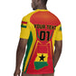 Support the Black Stars - Ghana Football Rugby Jersey
