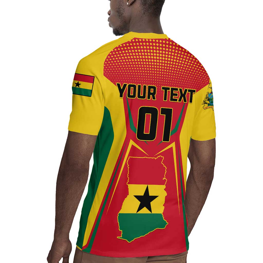 Support the Black Stars - Ghana Football Rugby Jersey