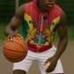 Support the Black Stars - Ghana Football Sleeveless Zip Hoodie - African Pride