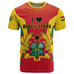 Support the Black Stars - Ghana Football T shirt