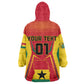 Support the Black Stars - Ghana Football Wearable Blanket Hoodie