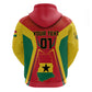 Support the Black Stars - Ghana Football Zip Hoodie