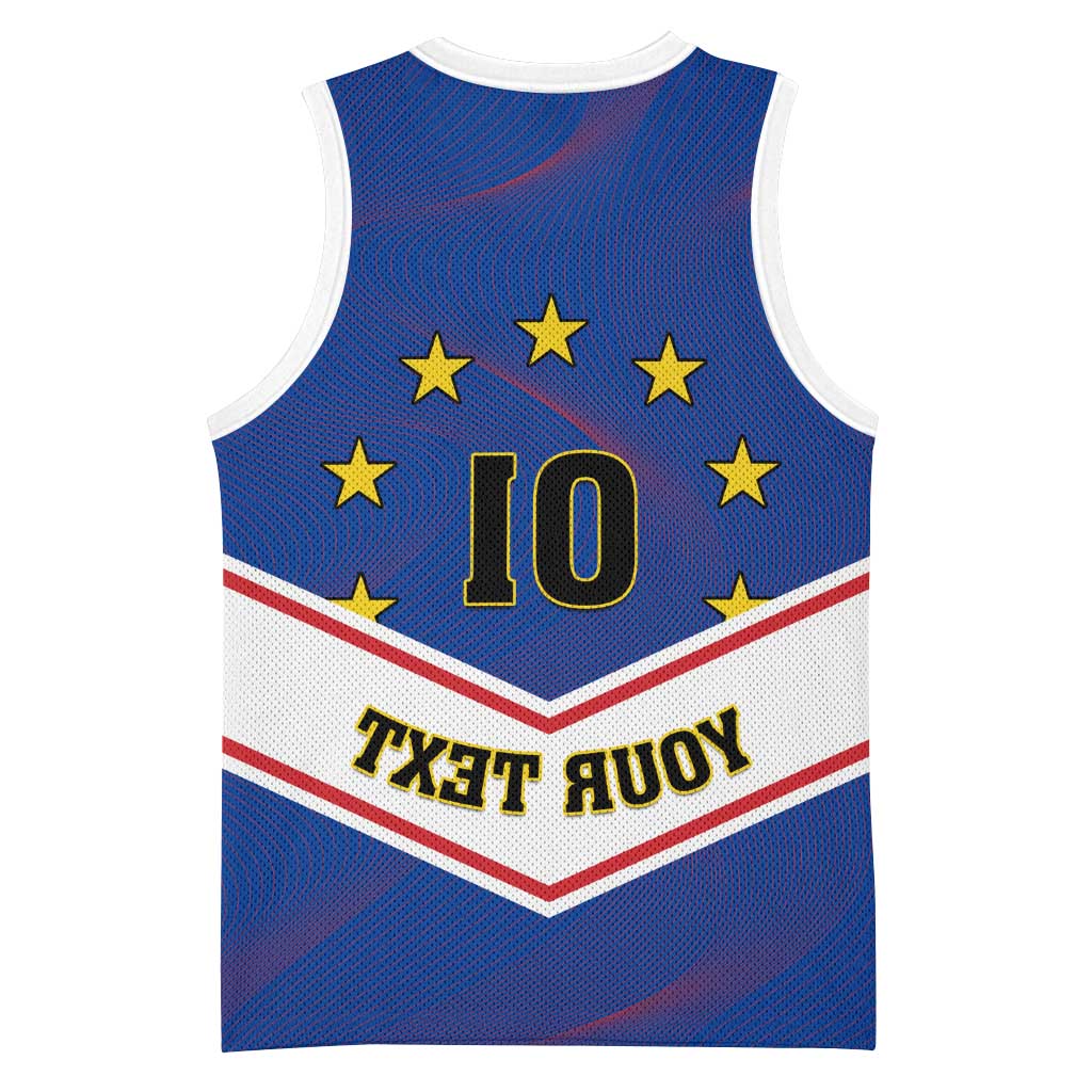 Support the Tubaroes Azuis - Cape Verde Football Basketball Jersey - African Pride