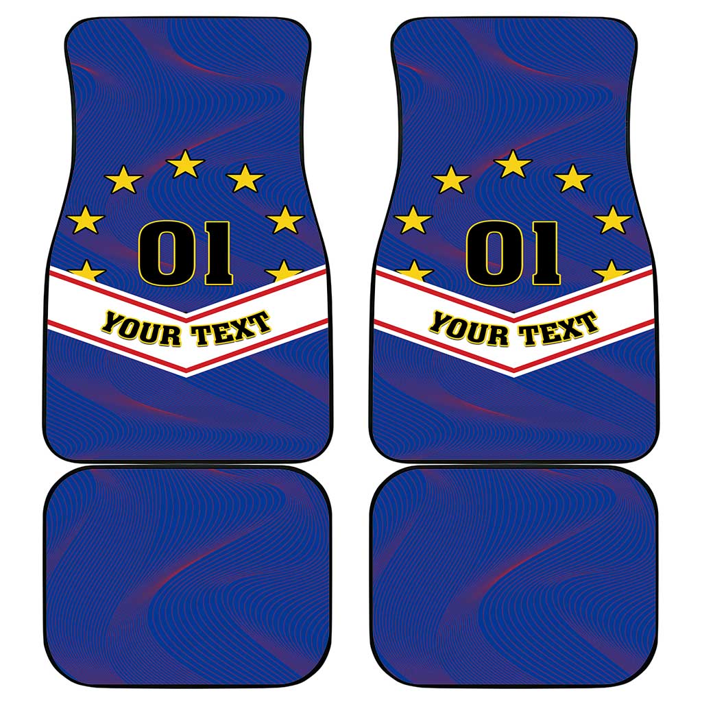 Support the Tubaroes Azuis - Cape Verde Football Car Mats