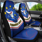 Support the Tubaroes Azuis - Cape Verde Football Car Seat Cover