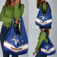 Support the Tubaroes Azuis - Cape Verde Football Grocery Bag