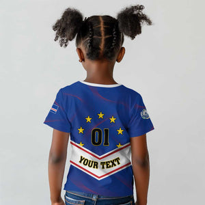 Support the Tubaroes Azuis - Cape Verde Football Kid T shirt