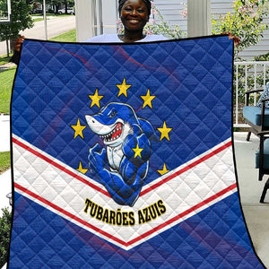Support the Tubaroes Azuis - Cape Verde Football Quilt
