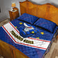 Support the Tubaroes Azuis - Cape Verde Football Quilt Bed Set
