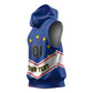 Support the Tubaroes Azuis - Cape Verde Football Sleeveless Hoodie - African Pride