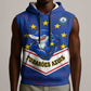 Support the Tubaroes Azuis - Cape Verde Football Sleeveless Hoodie - African Pride