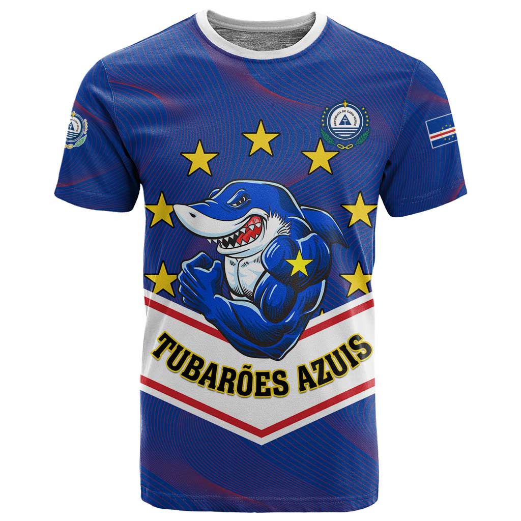 Support the Tubaroes Azuis - Cape Verde Football T shirt
