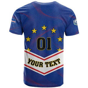 Support the Tubaroes Azuis - Cape Verde Football T shirt
