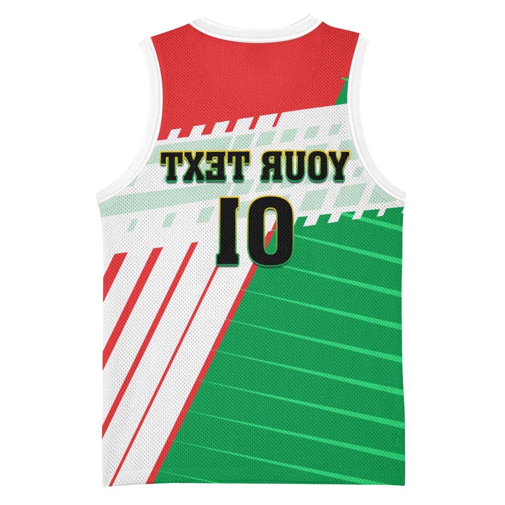 Support Les Etalons - Burkina Faso Football Basketball Jersey - African Pride