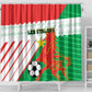 Support Les Etalons - Burkina Faso Football Shower Curtain