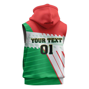 Support Les Etalons - Burkina Faso Football Sleeveless Hoodie - African Pride
