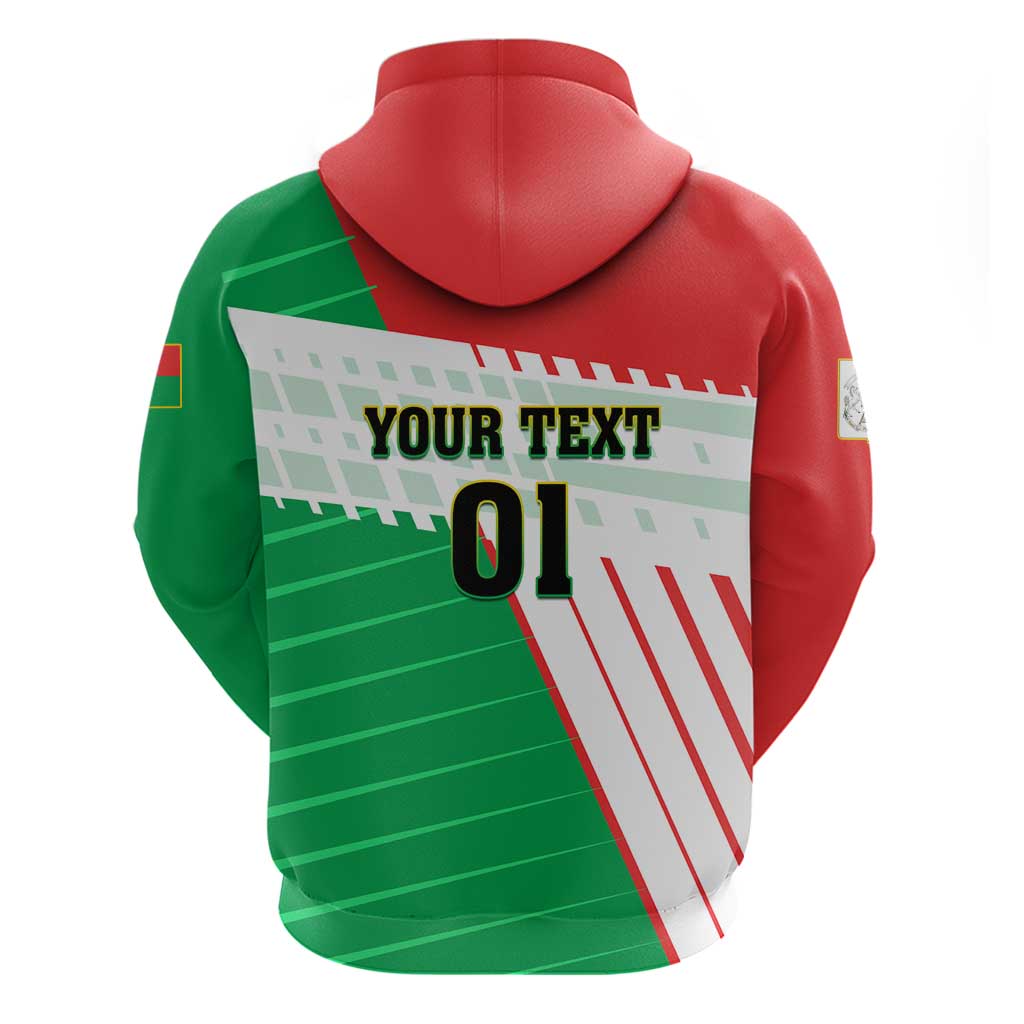Support Les Etalons - Burkina Faso Football Zip Hoodie