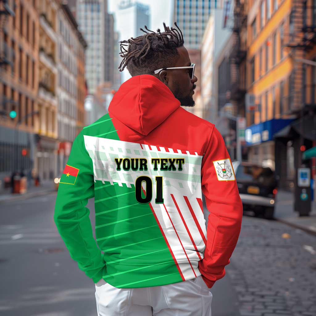 Support Les Etalons - Burkina Faso Football Zip Hoodie