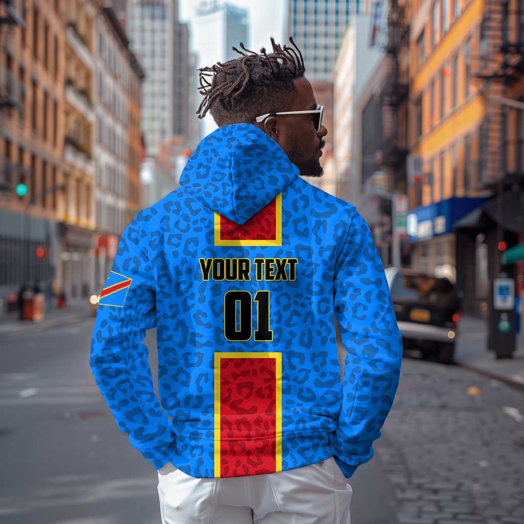Support Les Leopards - DR Congo Football Hoodie