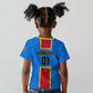 Support Les Leopards - DR Congo Football Kid T shirt