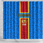Support Les Leopards - DR Congo Football Shower Curtain