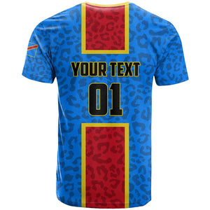Support Les Leopards - DR Congo Football T shirt
