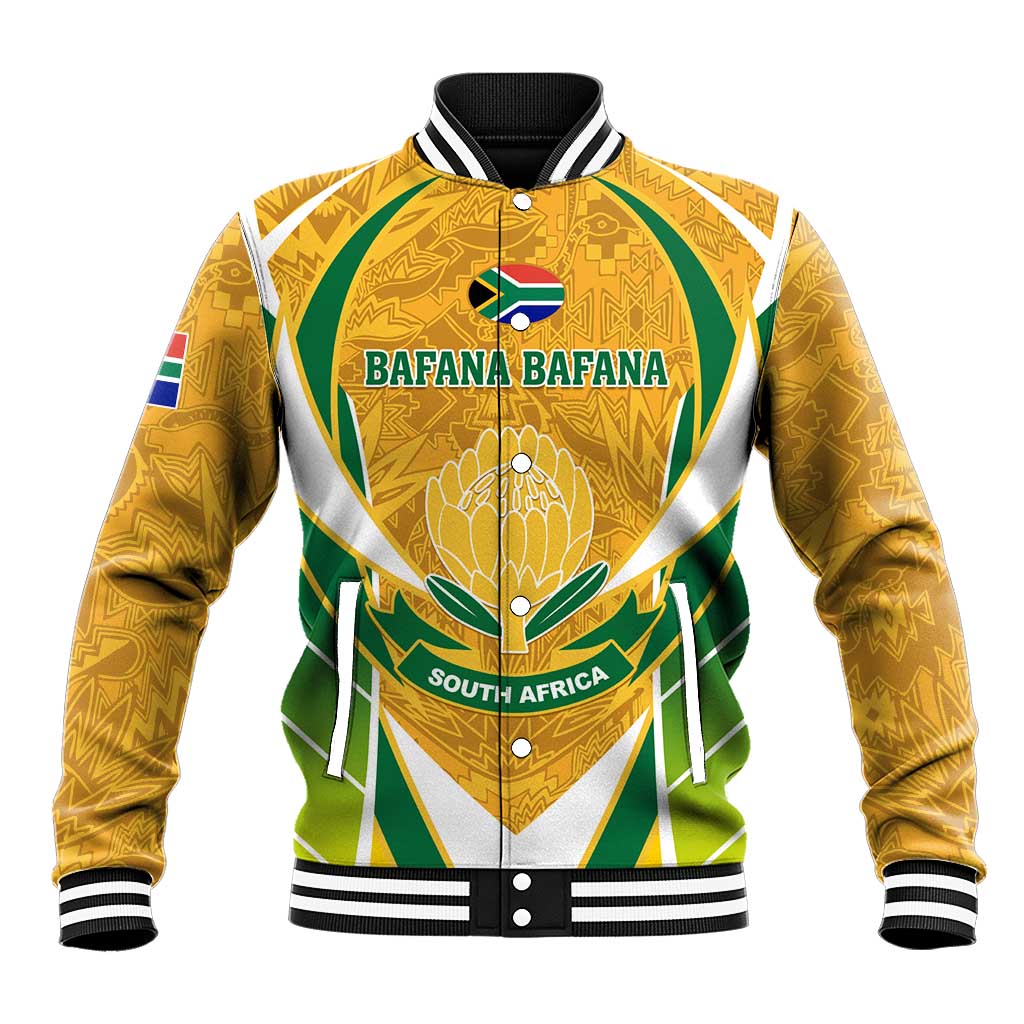 Support Bafana Bafana - South Africa Soccer Baseball Jacket LT01