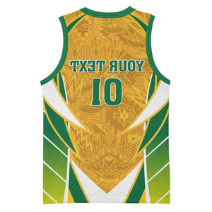 Support Bafana Bafana - South Africa Soccer Basketball Jersey - African Pride
