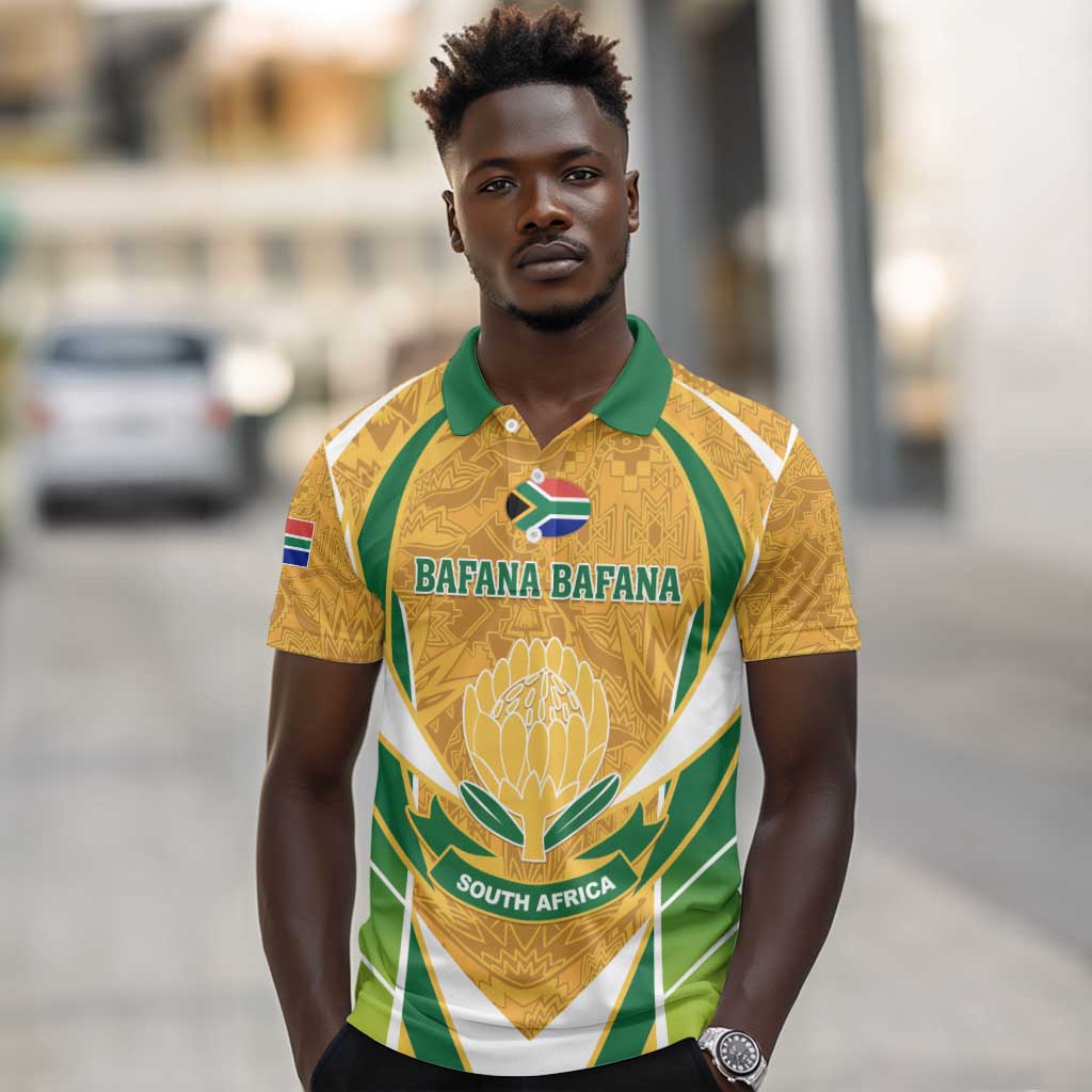 Support Bafana Bafana - South Africa Soccer Polo Shirt