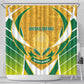 Support Bafana Bafana - South Africa Soccer Shower Curtain