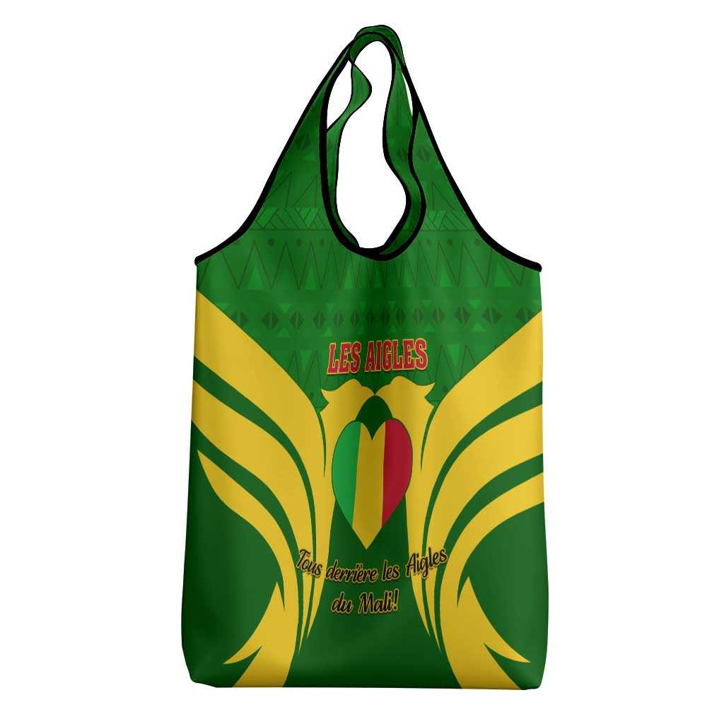 Support Les Aigles Du Mali - Mali Football Grocery Bag