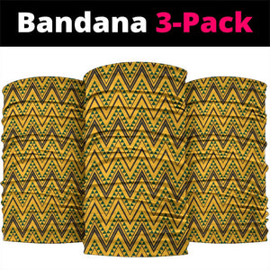 South Africa Neck Gaiter with Springbok and Proteas African Pattern - African Pride