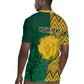 Personalized South Africa Rugby Jersey with Springbok and Proteas African Pattern