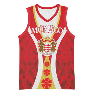 Personalized Monaco Basketball Jersey Deo Juvante Sporty Style - African Pride