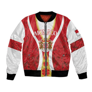 Personalized Monaco Bomber Jacket Deo Juvante Sporty Style