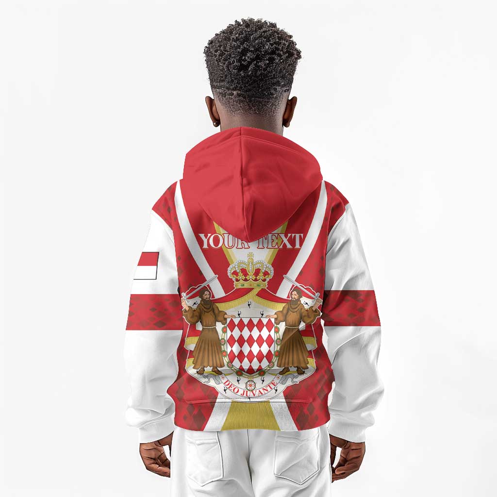 Personalized Monaco Kid Hoodie Deo Juvante Sporty Style