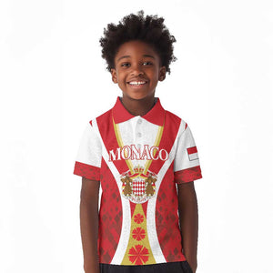 Personalized Monaco Kid Polo Shirt Deo Juvante Sporty Style