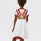 Personalized Monaco Kid Short Sleeve Dress Deo Juvante Sporty Style