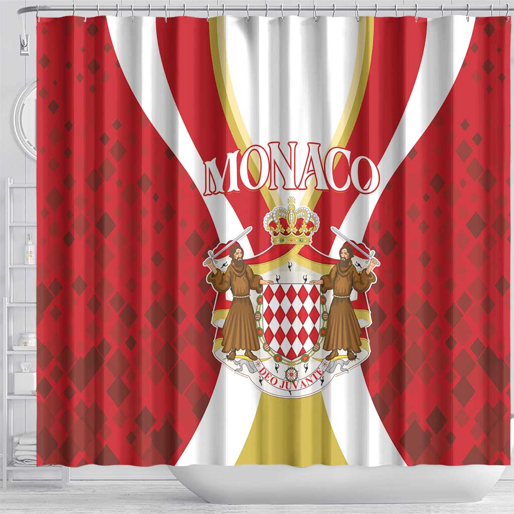 Monaco Shower Curtain Deo Juvante Sporty Style