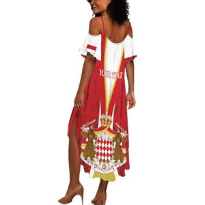 Personalized Monaco Summer Maxi Dress Deo Juvante Sporty Style