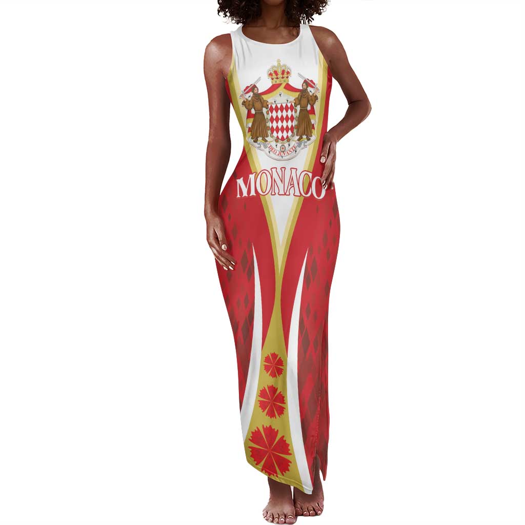 Personalized Monaco Tank Maxi Dress Deo Juvante Sporty Style