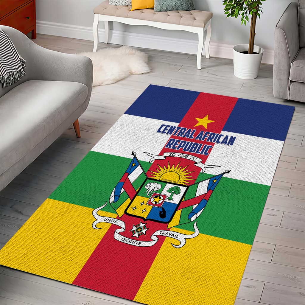 Central African Republic Area Rug African Zo Kwe Zo