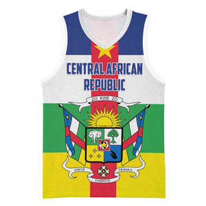 Personalized Central African Republic Basketball Jersey African Zo Kwe Zo - African Pride